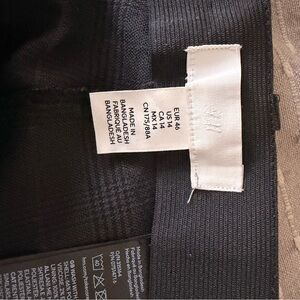 H&M Elegant Black Trousers